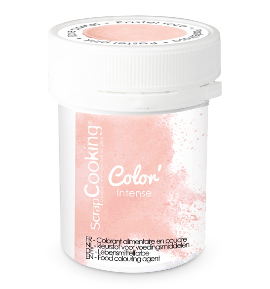 Pastel pink powdered artificial food colouring 5g