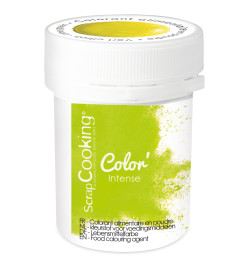 Colorant alimentaire en poudre vert citron 5 gr réf.4034