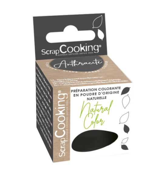 Colorant alimentaire naturel liquide - noir