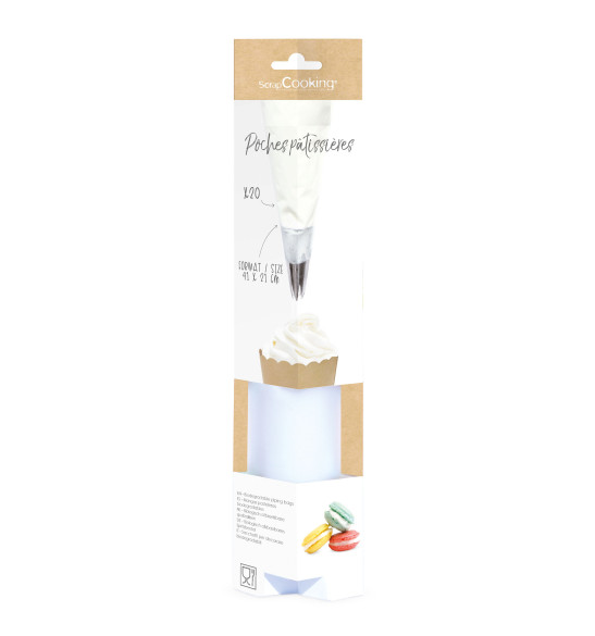 Box of 20 piping bags Box of 20 piping bags