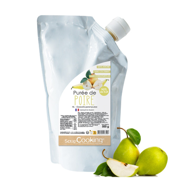 Fruit puree Pear - ScrapCooking®