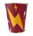 8 Wizard paper party cups 25 cl