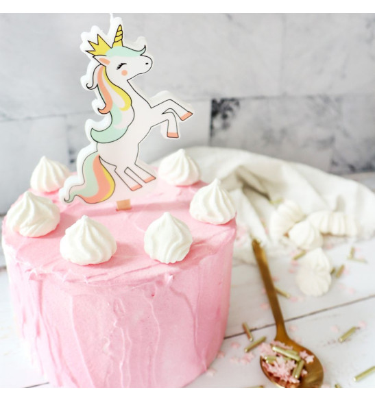 Unicorn candle XXL