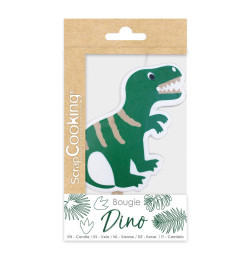 Packaging Bougie XXL Dino réf.0346 - ScrapCooking