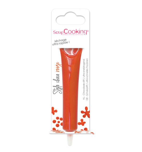Choco taste pen - red 25g - ScrapCooking