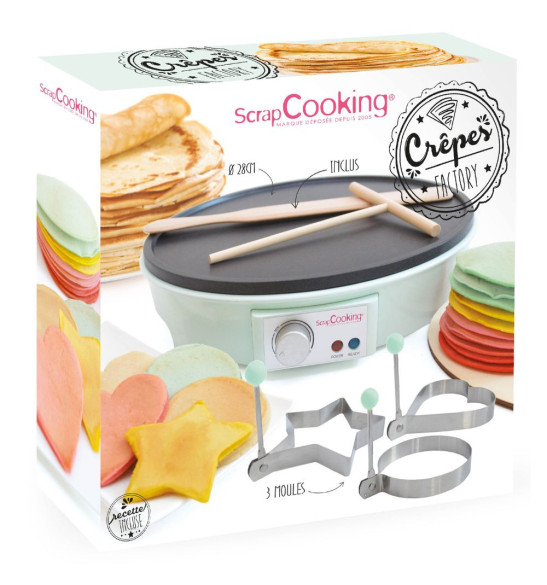Pancake machine "Crêpes factory" - ScrapCooking®