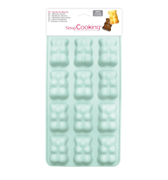 Choco teddy bear mould - product image 1 -  ScrapCooking