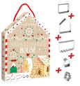 Gingerbread house cookie cutter kit