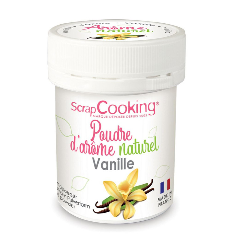 SCRAPCOOKING Arôme alimentaire naturel en poudre 30 g - litchi pas cher 