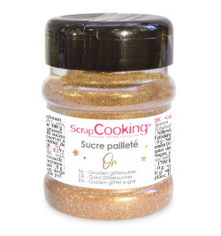 Décors sucrés Gold mix 62 g - ScrapCooking®