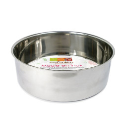 Stainless steel cake tin Ø...