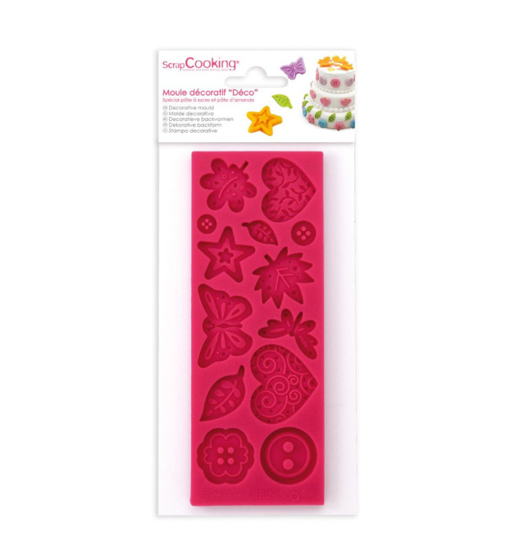 ScrapCooking® silicone mould for attractive sugarpaste decos