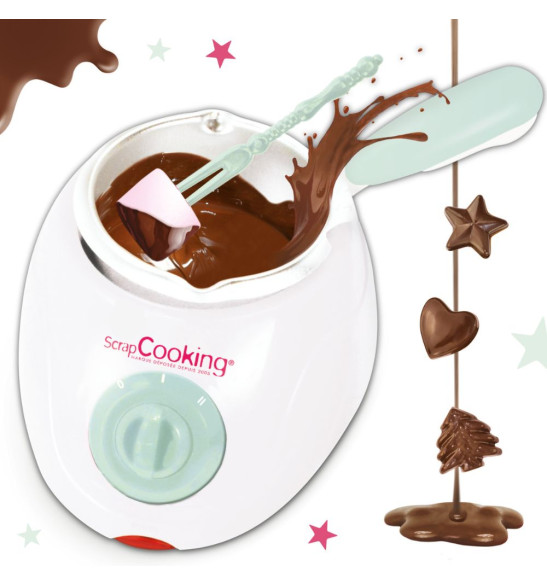 Ambiance Atelier chocolat - appareil fondue chocolat - ScrapCooking