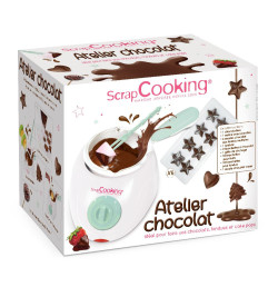 Packaging Atelier chocolat - appareil fondue chocolat - ScrapCooking