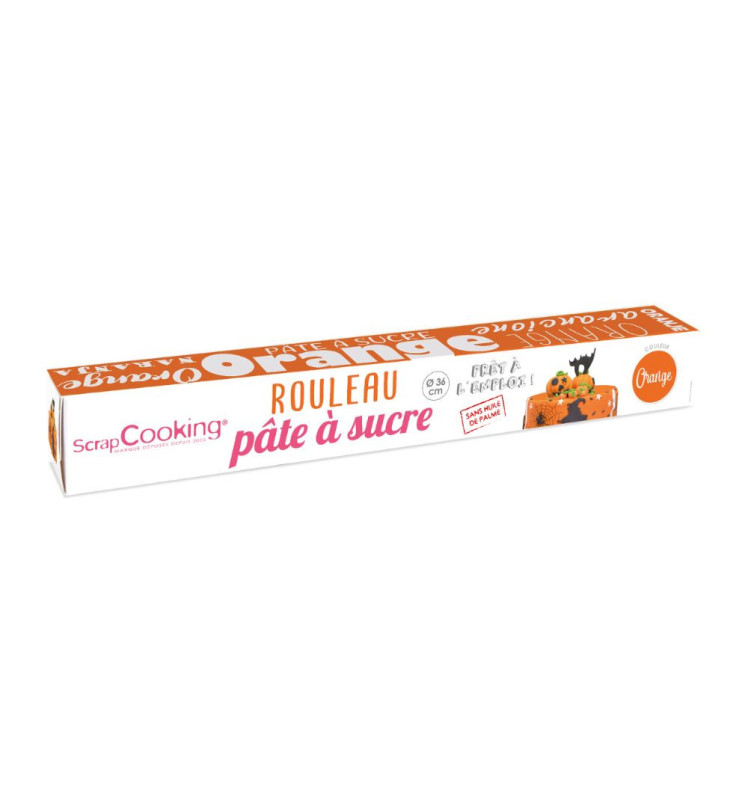 Orange sugarpaste roll 430g