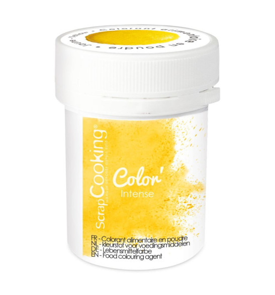 Yellow powdered artificial food colouring 5g