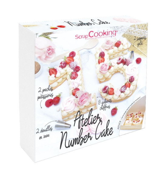 Number cake workshop-ScrapCooking®
