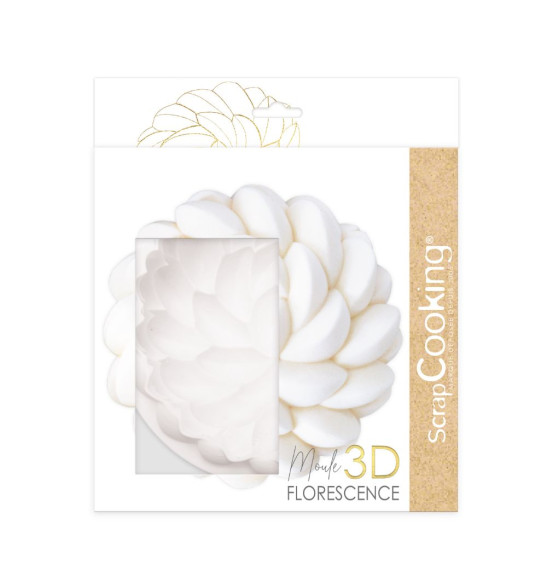 3D silicone cake mould - Florescence