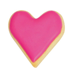 Ambiance Préparation colorante en poudre d'origine naturelle rose foncé fuchsia 10g biscuits coeur - ScrapCooking