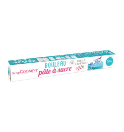 Blue sugarpaste roll 430g - product image 1 - Scrapooking