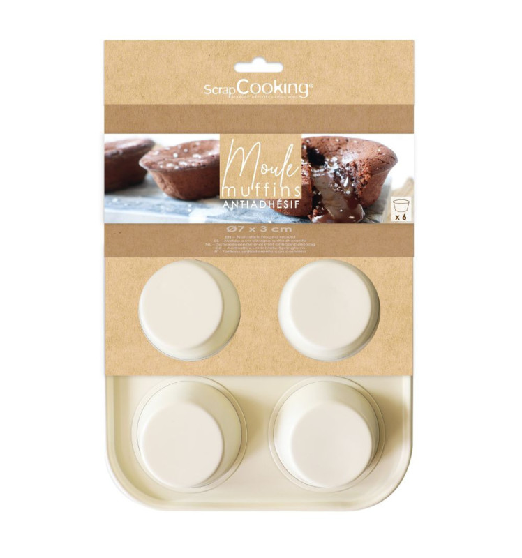 Buy Non-stick Muffin Mould at the best price - ScrapCooking