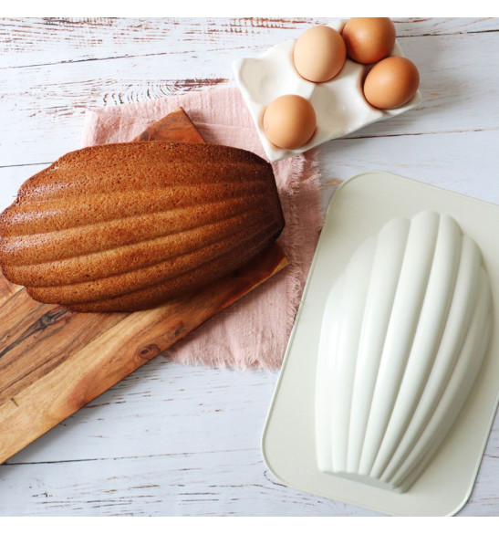 Acheter Moule Madeleine XXL en Métal pas cher - ScrapCooking