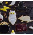 Ambiance biscuits décorés - Seau 16 emporte pièces Sorcier - ScrapCooking