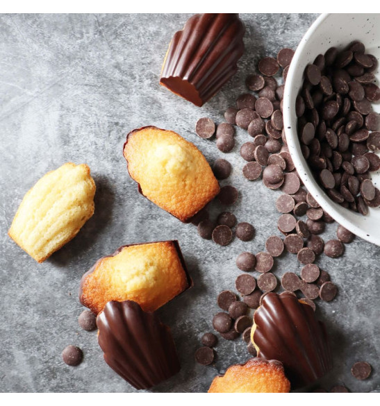 Moule Silicone Professionnel Madeleine - Moules à Madeleine et