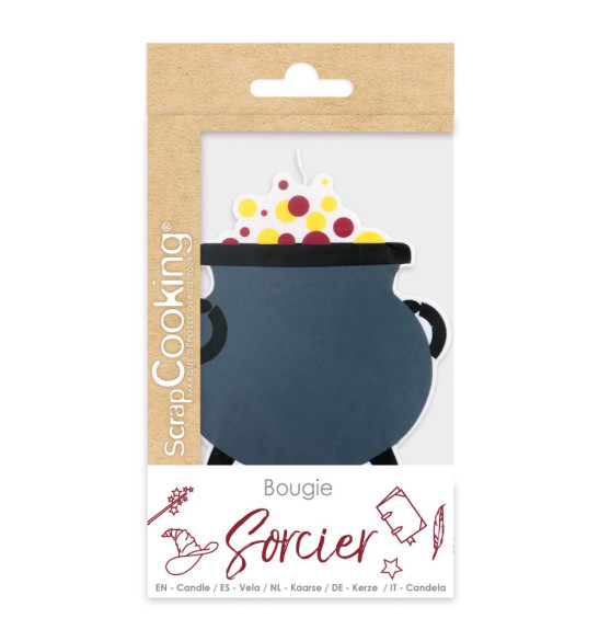 Packaging Bougie Sorcier XXL pas cher - ScrapCooking