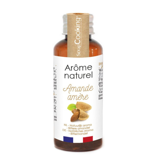 Arome Naturel liquide amande amère pâtisserie - ScrapCooking