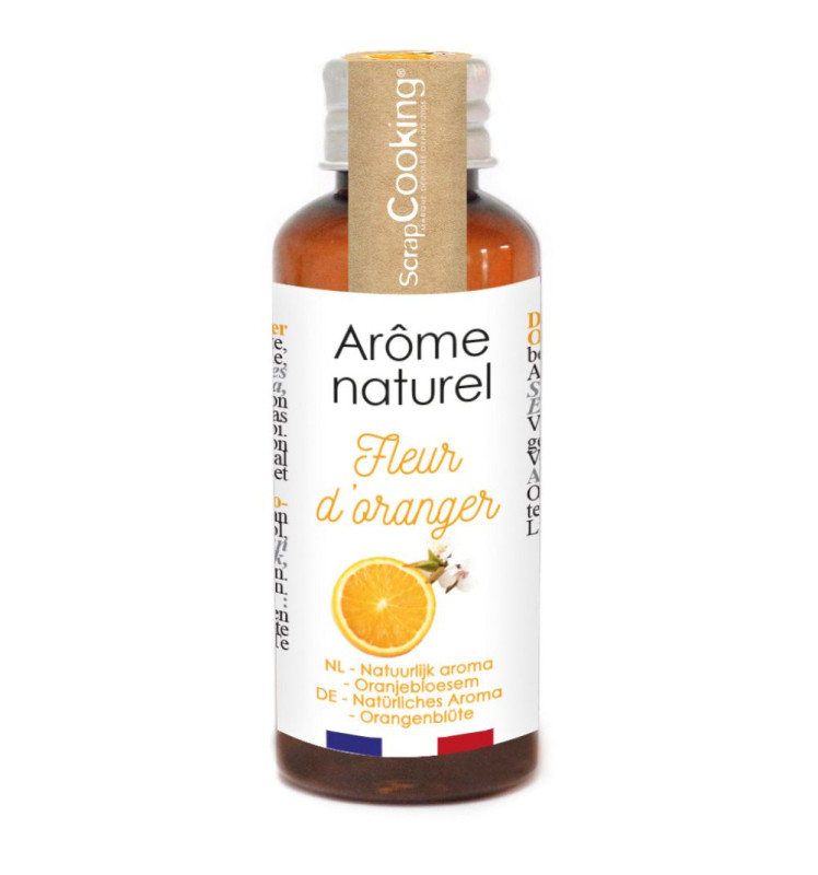 Arôme naturel liquide Fleur d'oranger 40 ml
