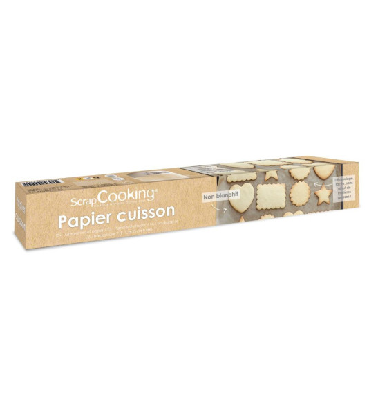 Natural Greaseproof paper roll - ScrapCooking®