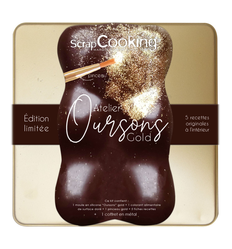 Coffret Oursons Gold édition limitée - ScrapCooking®