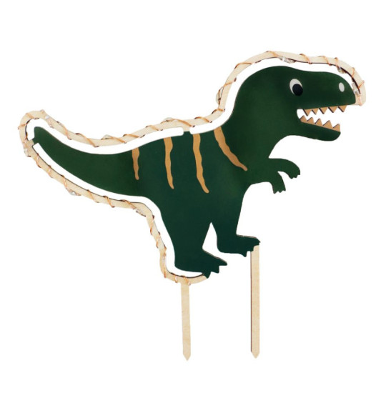 Cake topper led Dinosaure gateau - ScrapCooking