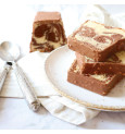 cake marbré glaçage rocher pret a manger chocolat lait - ScrapCooking