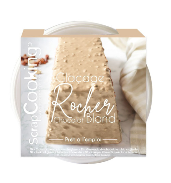 Buy Ready to Use Dulcey Chocolate Rocher Glaze Online - ScrapCooking