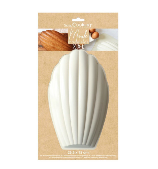 XXL Metal Madeleine Mould -  ScrapCooking