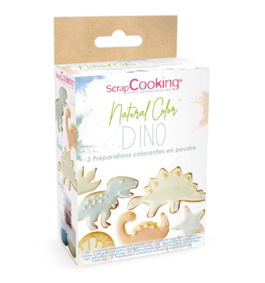 colorant alimentaire naturel dinosaure - ScrapCooking