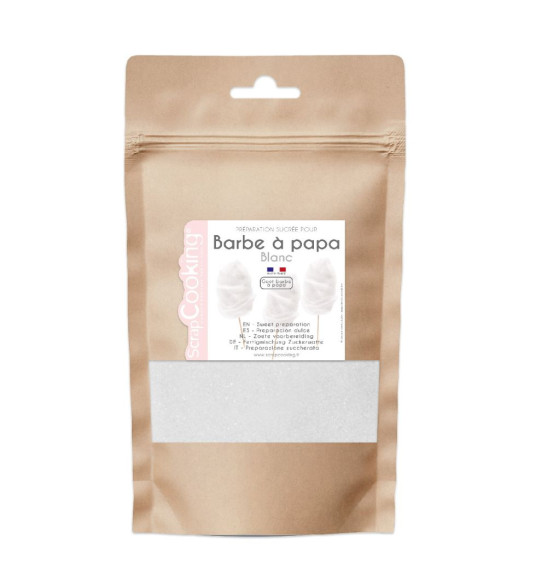 Cotton candy-white-tasting sweet mix 160g