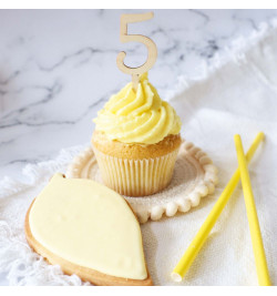 Glaçage royal coloré biscuits cupcakes lemon - ScrapCooking