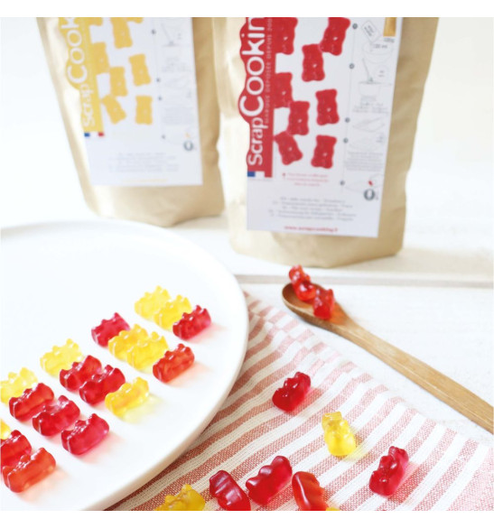 Jelly candy mix - strawberry 100g - product image 3 - ScrapCooking