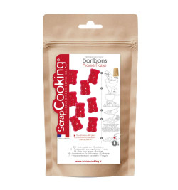 Jelly candy mix - strawberry 100g - product image 1 - ScrapCooking