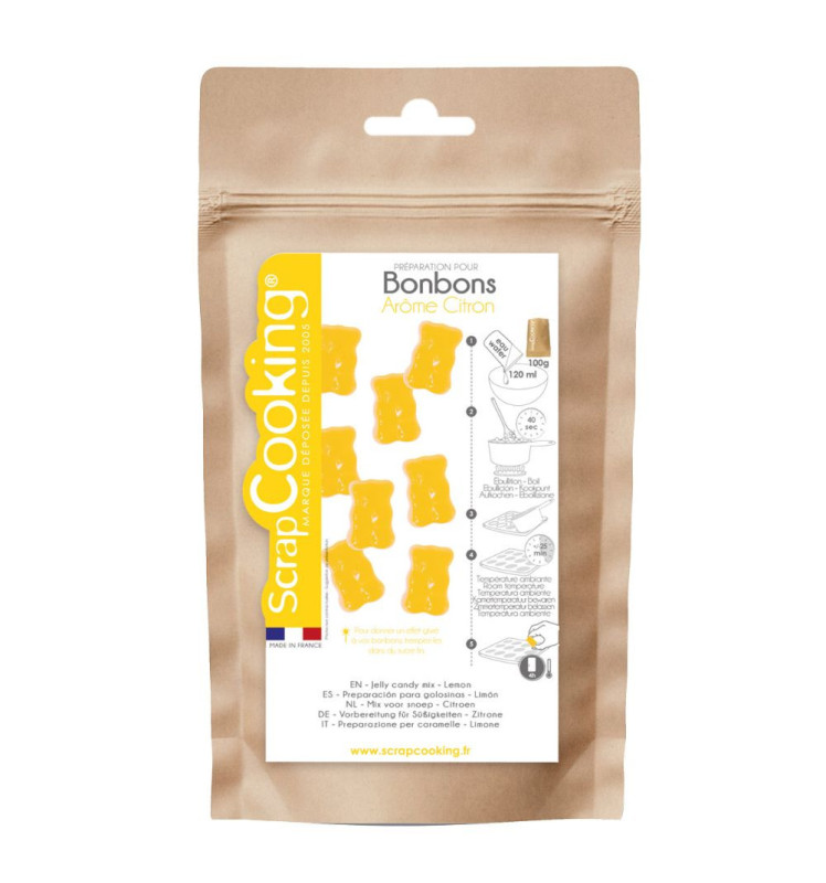 Préparation pour bonbons citron 100g