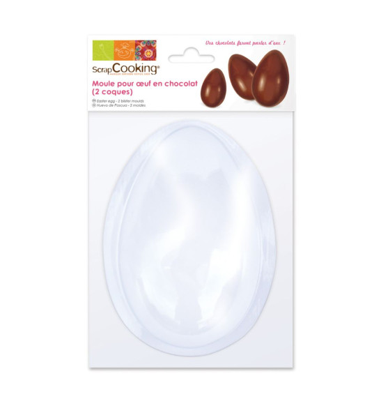 Chocolate Easter egg blister mould - product image 1 - ScrapCooking