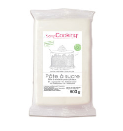 White sugarpaste pack 500 g - product image 1 - ScrapCooking