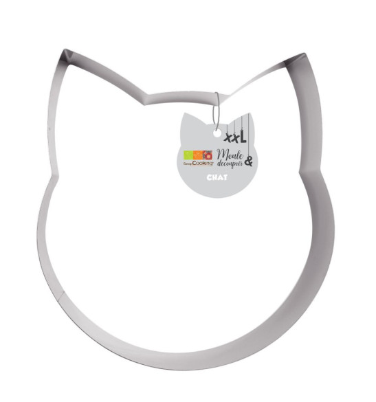 XXL Cat cookie cutter mould