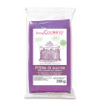 Pâte à sucre violette 250g- ScrapCooking