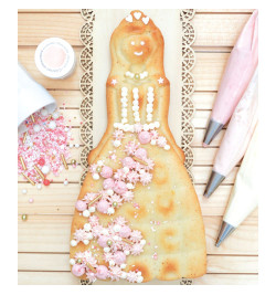 Gâteau silicone princesse rose décoration 2 - ScrapCooking