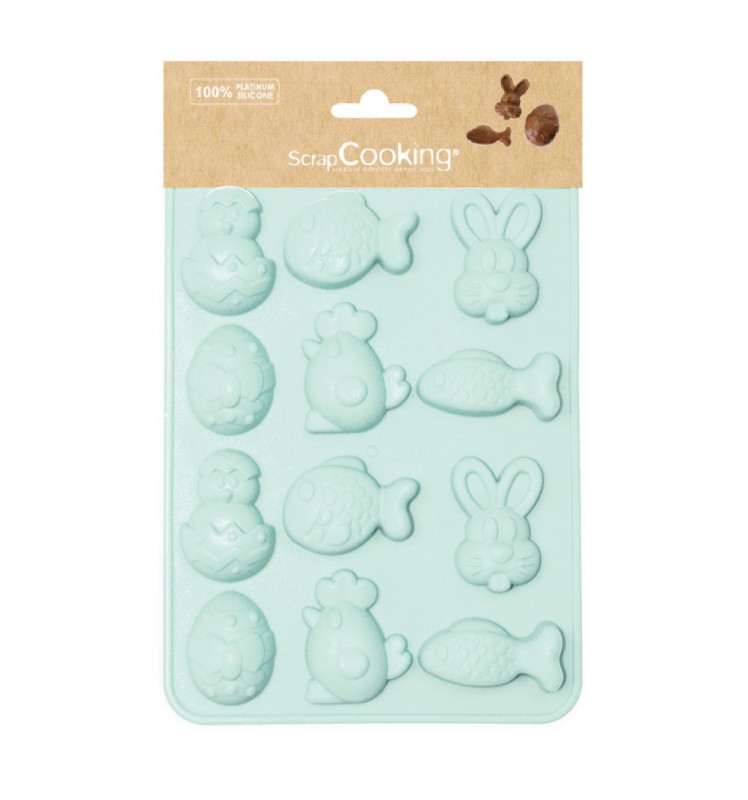 Moule silicone chocolats de Pâques