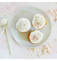 Décors sucrés bubbles multi cupcakes décorés - ScrapCooking